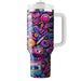 Whimsical 80s Doodles  Travel Tumblers