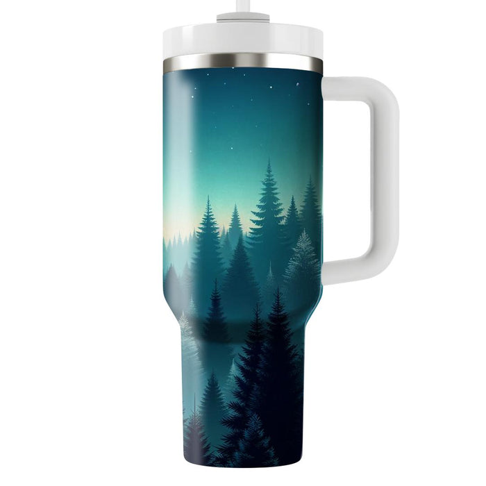 Winter Woodland Mystique Tumblers With Lids