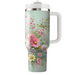 Spring Garden Whimsy  Tumblers With Lids