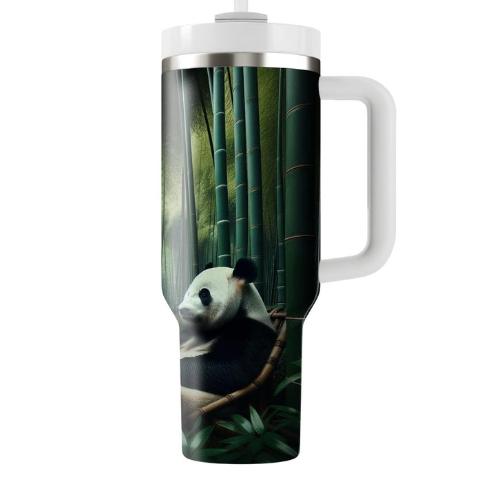 Gentle Panda Bamboo Grove  Decorative Tumblers