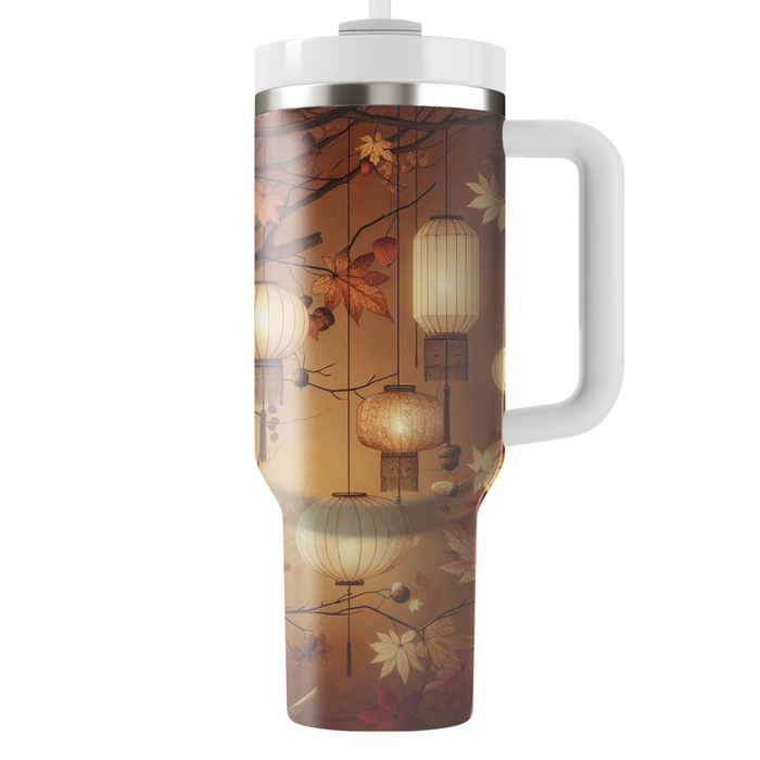 Autumn Cozy Lanterns  Custom Tumblers