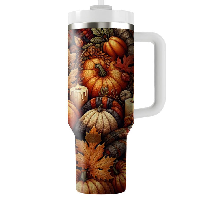 Autumn Warm Wishes  Decorative Tumblers