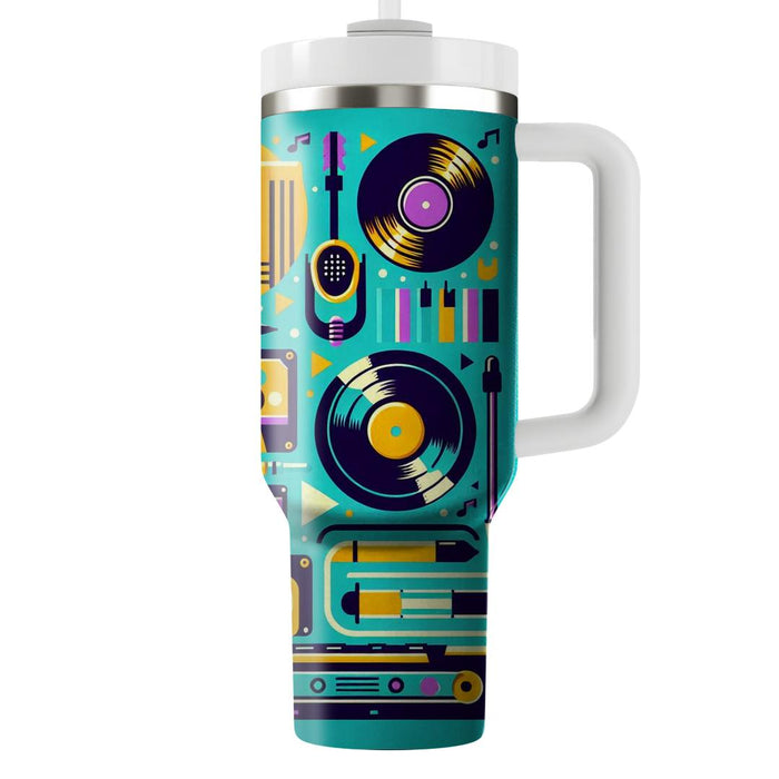 Vintage Music  Custom Tumblers