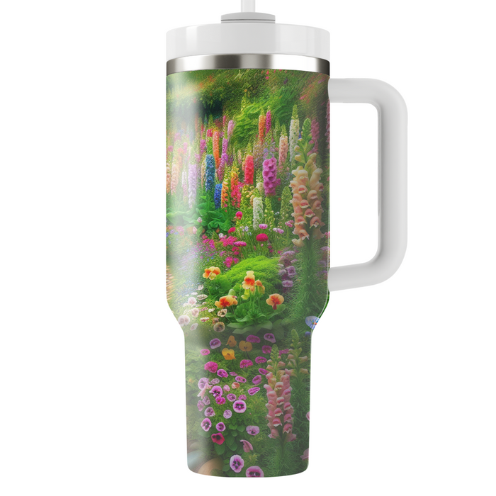 Whimsical Garden Path  Travel Tumblers