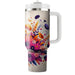 Wild Flower Explosion  Personalized Tumblers