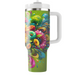 Vibrant Floral Carnival  Custom Tumblers