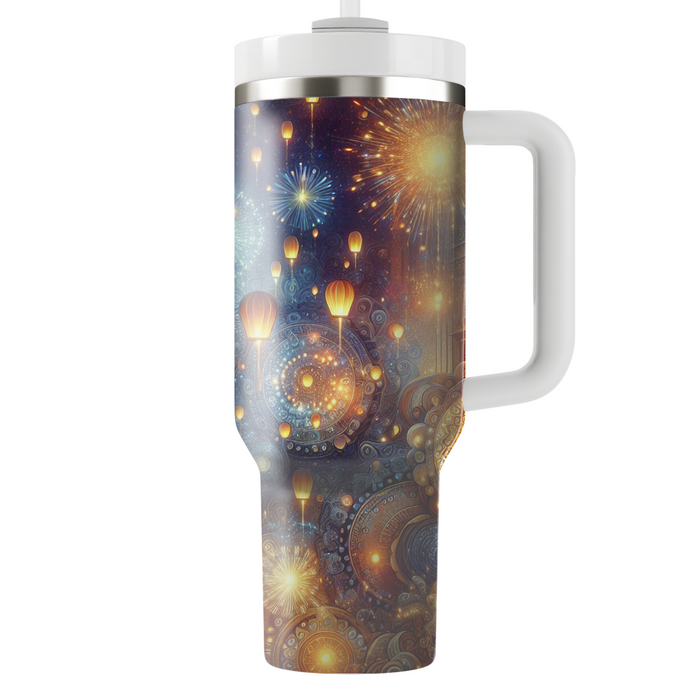 Illuminated Festival - A Diwali Dreamscape  Decorative Tumblers