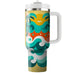 Colorful Surf Vibes  Insulated Tumblers