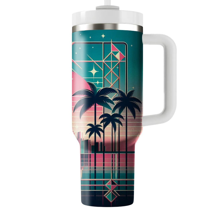 Vintage Miami Mirage Travel Tumblers