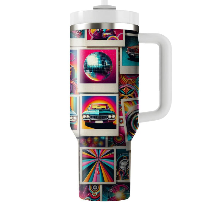 Retro Polaroid Moments  Tumbler Cups