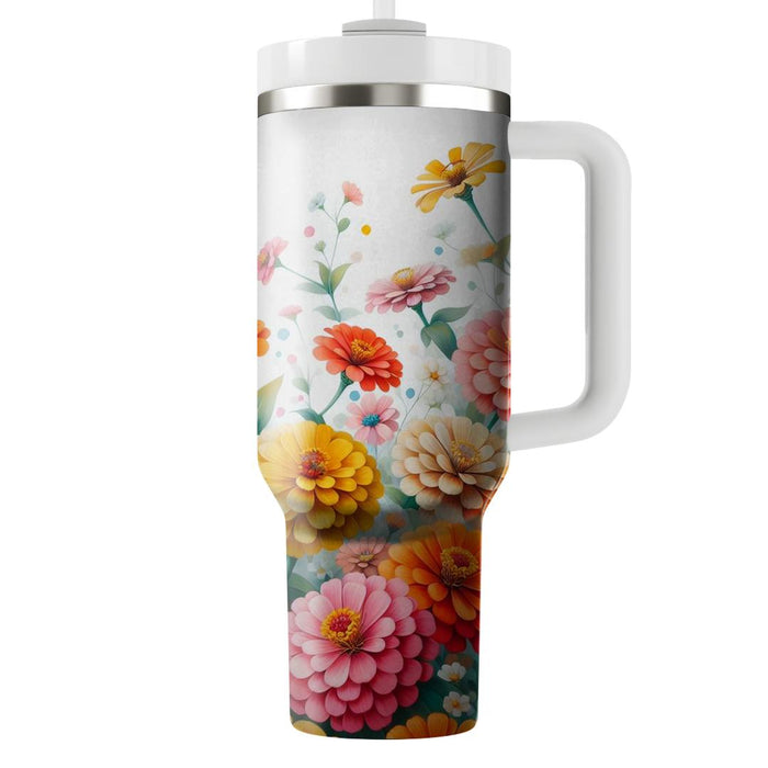 Zinnia Zing  Tumbler Cups