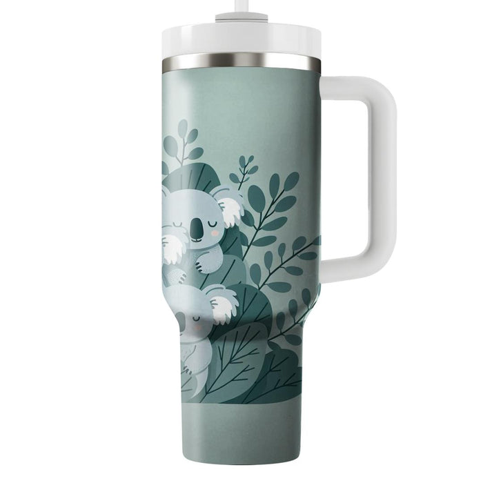 Gentle Koala Eucalyptus  Custom Tumblers