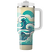 Whimsical Ocean Waves  Custom Tumblers