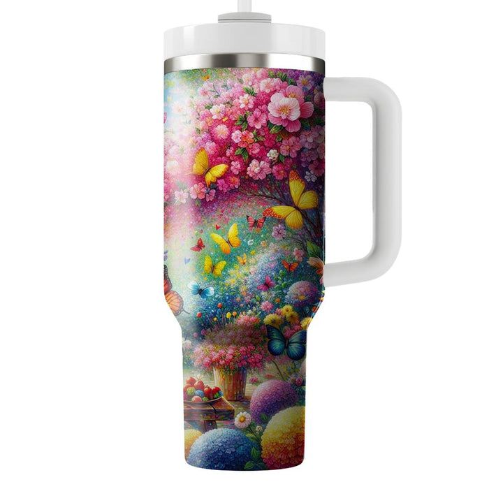 Spring Fluttering Friends  Tumblers For Gifts