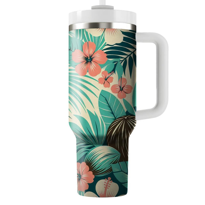 Tropical Paradise Retreat  Personalized Tumblers