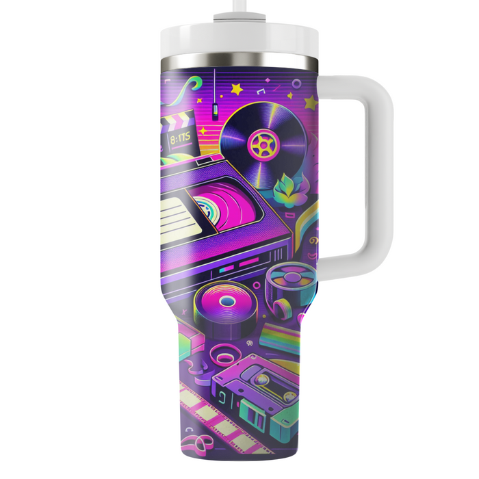 Retro Vhs Vibes Insulated Tumblers