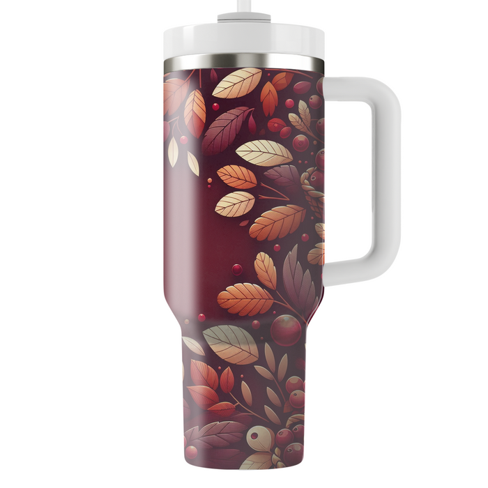 Autumn Cranberry Harvest  Custom Tumblers