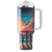 Sunset Surf Vibes  Personalized Tumblers