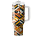 Geometric Mosaic Harmony  Insulated Tumblers