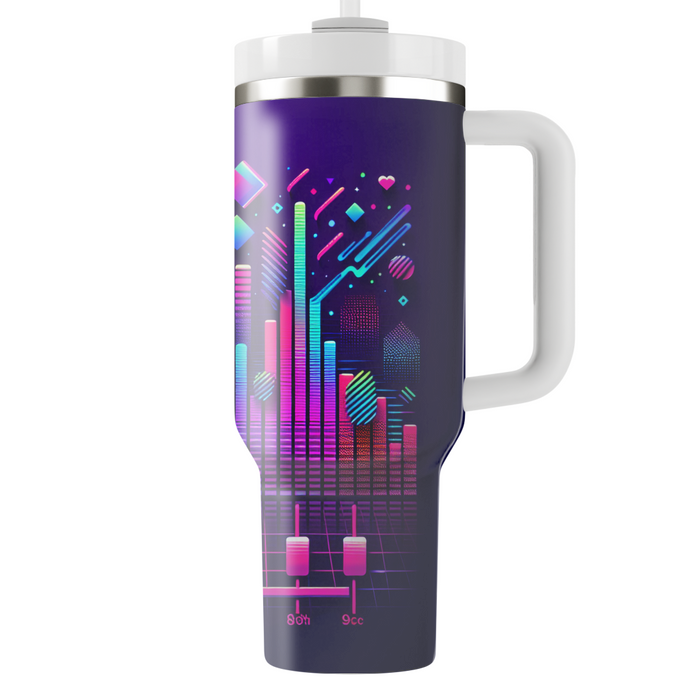 Retro Waveform  Personalized Tumblers