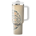 Vintage Circle Lattice Custom Tumblers