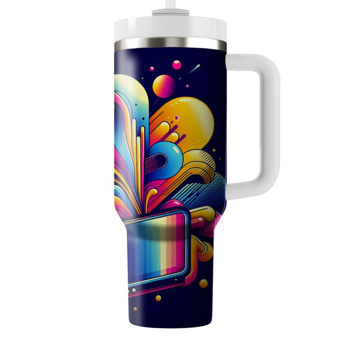 Technicolor Spectrum  Personalized Tumblers