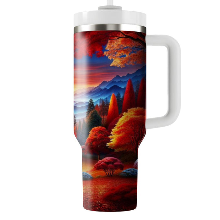 Autumn Scenic Overlook  Insulated Tumblers