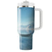 Winter Frozen Lake  Insulated Tumblers