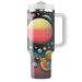 Retro Polka Burst  Personalized Tumblers