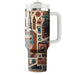 Vintage Travel Scenes  Personalized Tumblers