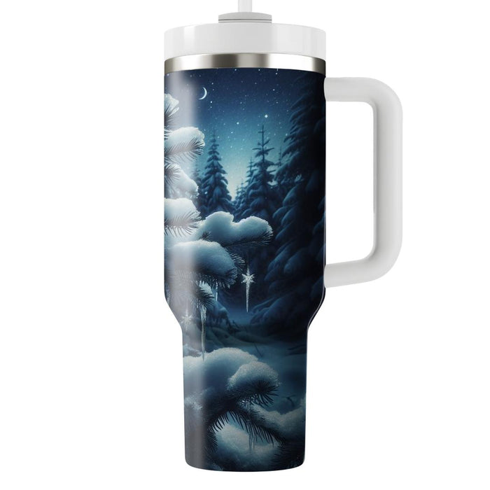 Winter Evergreen Magic  Custom Tumblers