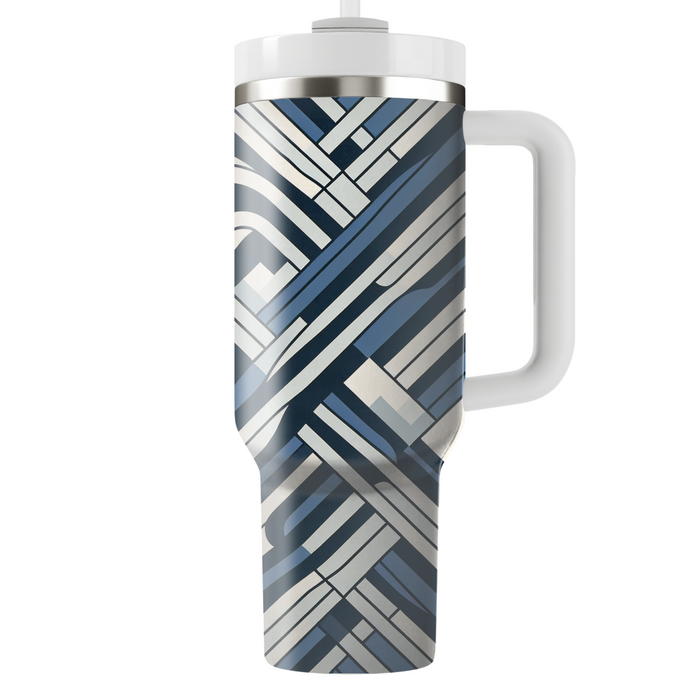 Twisted Stripe Pattern  Insulated Tumblers