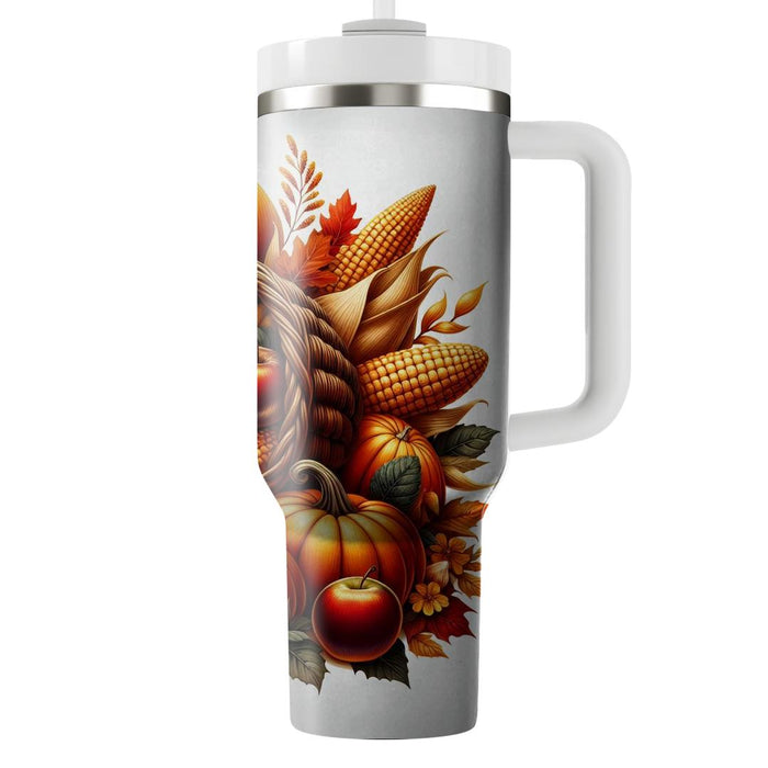 Autumn Harvest Harmony  Decorative Tumblers