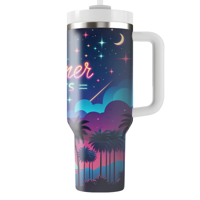 Summer Nights  Tumbler Cups