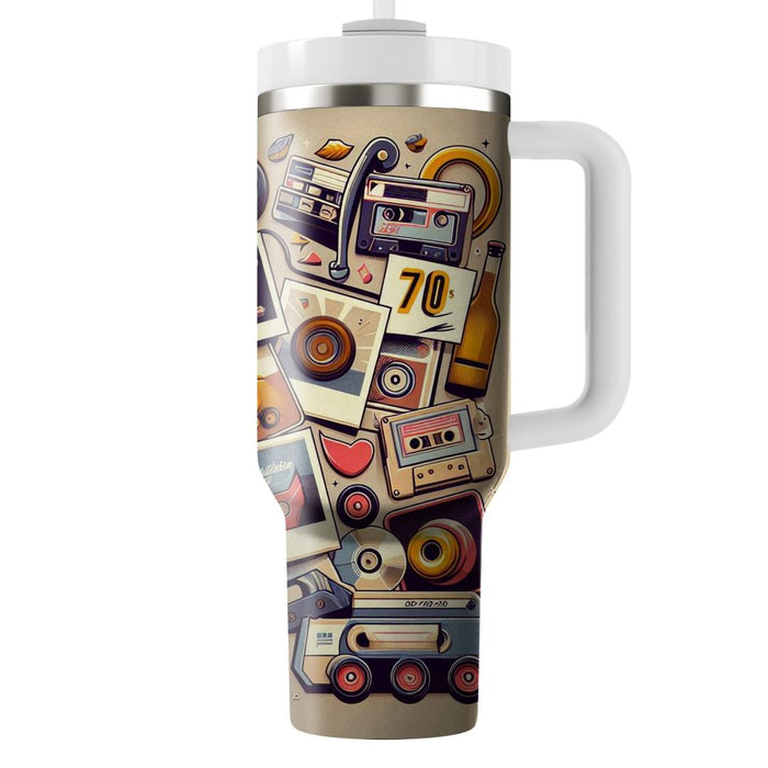 Retro Polaroid Memories  Tumbler Cups