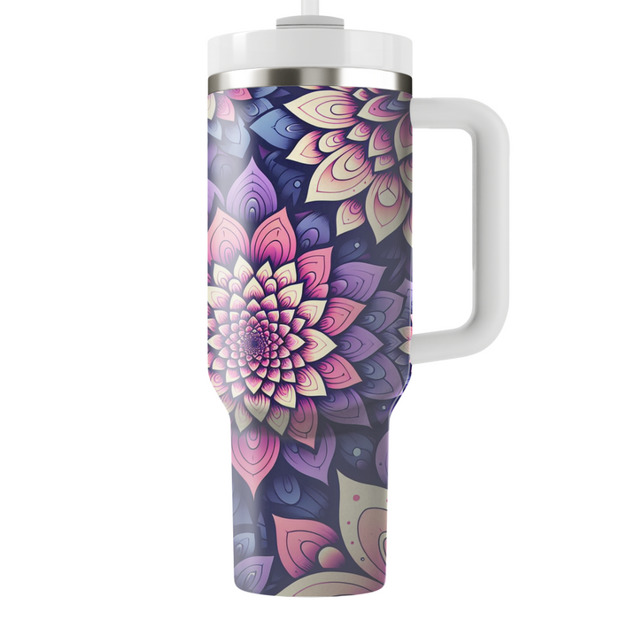 Fractal Flower  Decorative Tumblers