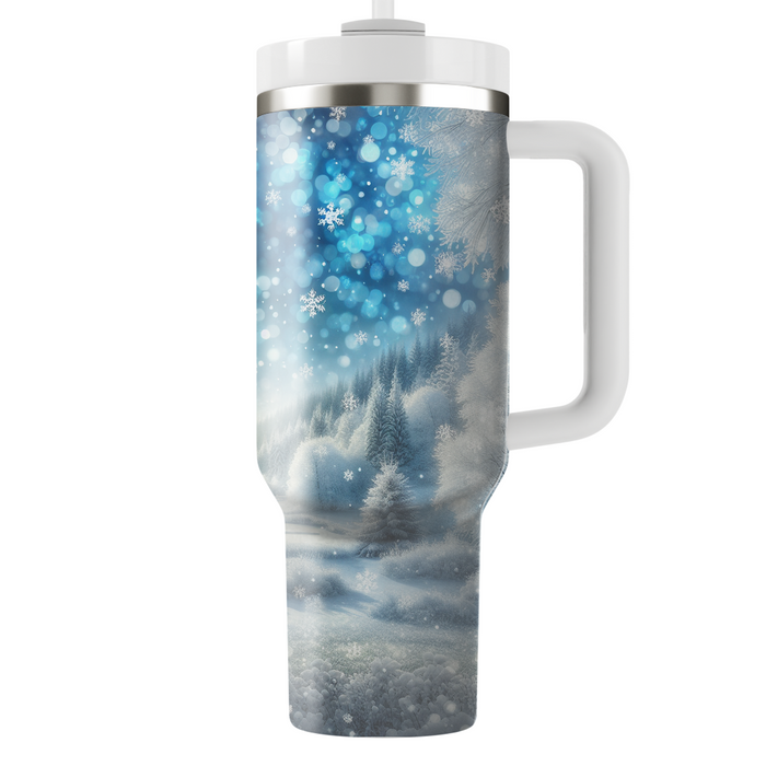 Winter Wonderland Scene  Custom Tumblers