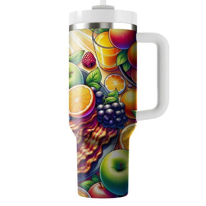 Sunny Side Up Breakfast  Personalized Tumblers