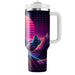 Synthwave Mountain  Tumblers With Lids