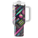 Bold Patterns And Neon Lights  Personalized Tumblers