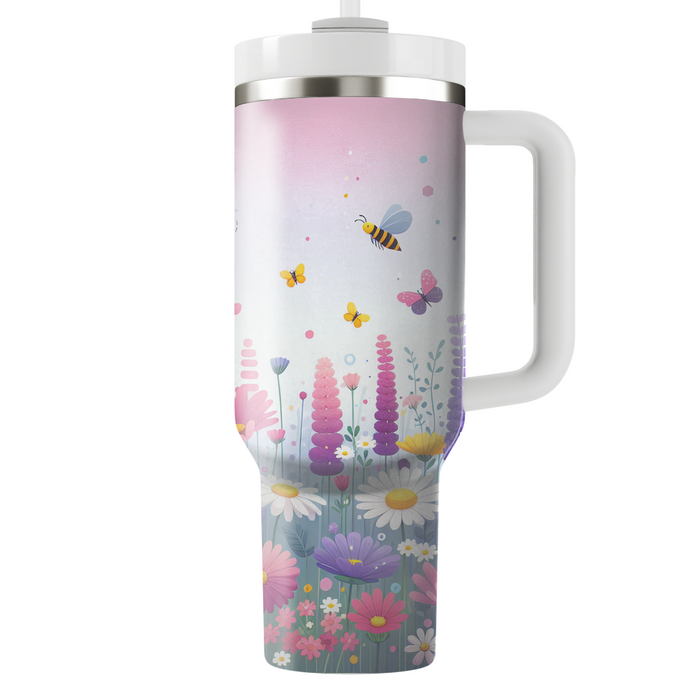 Spring Wildflower Meadow  Tumbler Cups