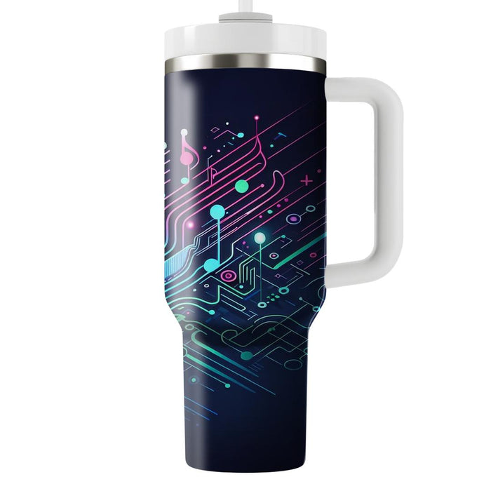 Futuristic Beat  Custom Tumblers