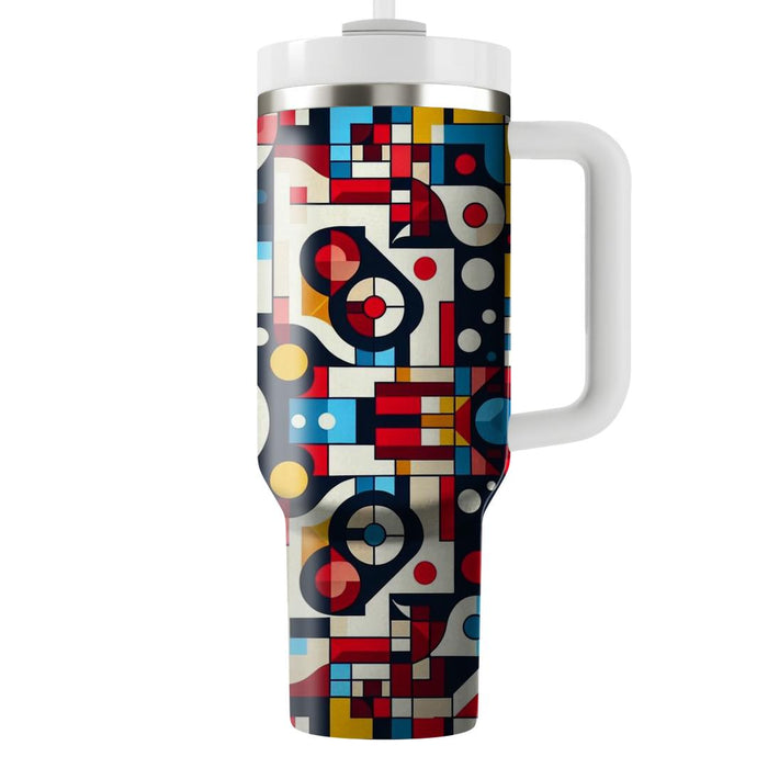 Bold Mosaic Pattern  Custom Tumblers