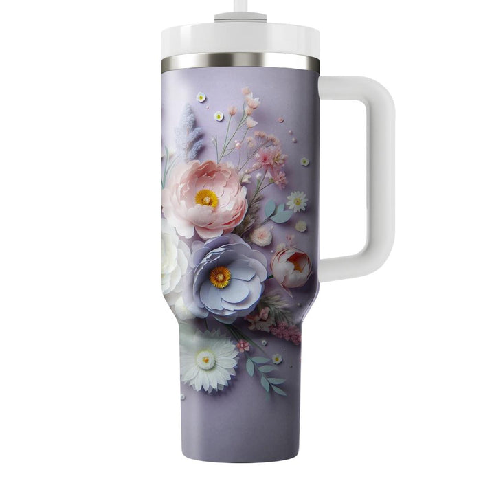 Floral Dreams  Unique Tumblers