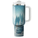 Winter Snowy Forest Retreat  Insulated Tumblers