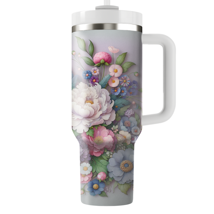 Floral Dreamscape  Custom Tumblers