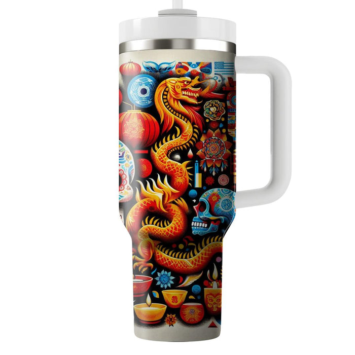 Vibrant Unity - World Festival  Decorative Tumblers