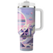 Vivid Vaporwave  Personalized Tumblers