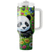 Gentle Panda Meadow  Custom Tumblers