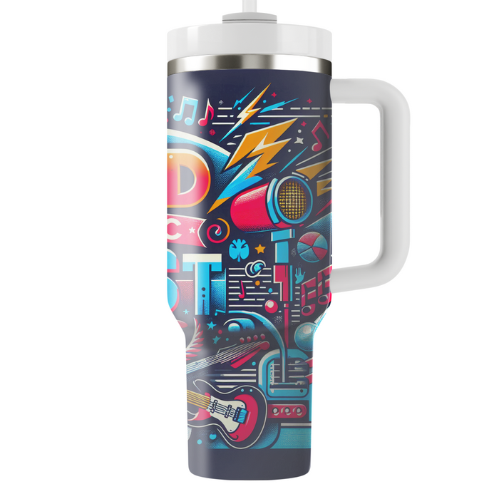 Rad Retro Music Fest Custom Tumblers